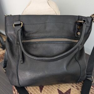 American Leather Co Genuine Leather Bag in Black (NWOT)